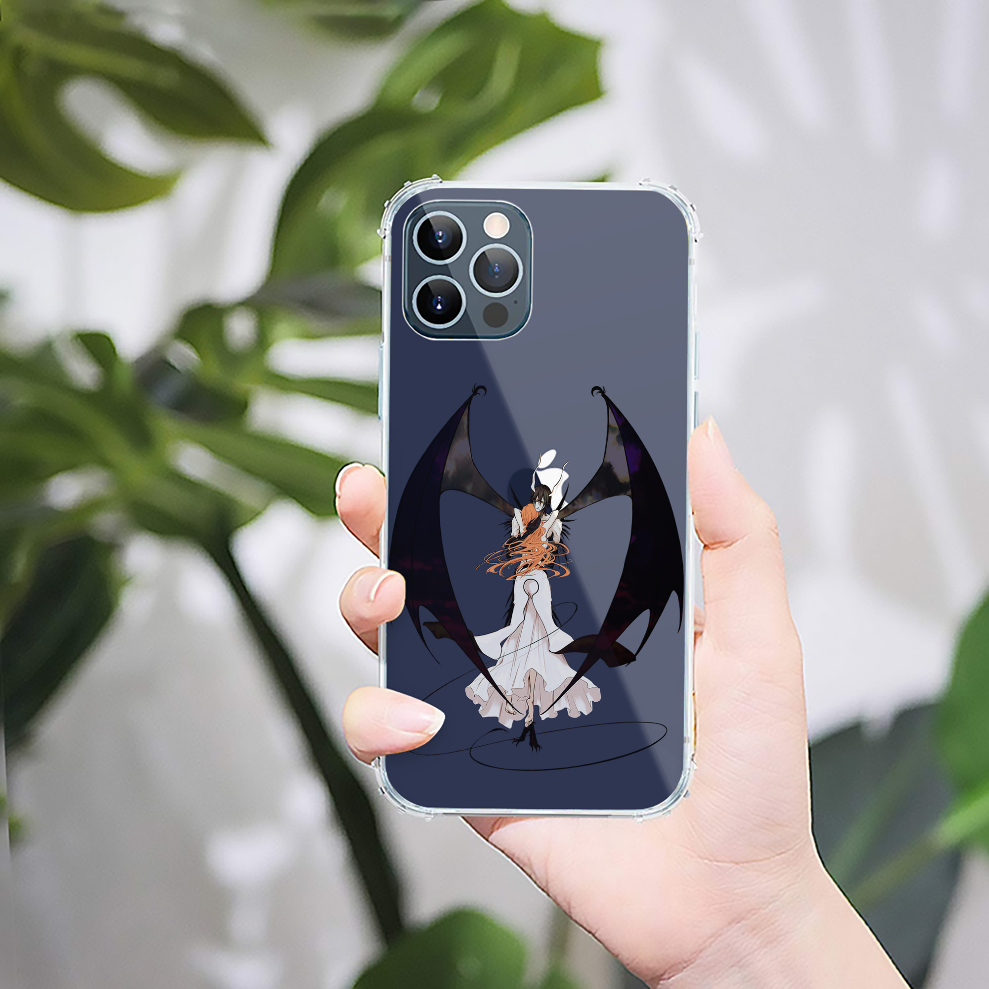 （画像用） ブリーチ ウルキオラ·シファー BLEACH Ulquiorra cifer 【iPhone 12シリーズ対応】透明スマホケース（クリアソフトケース）